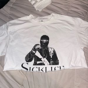 Sick life crop top